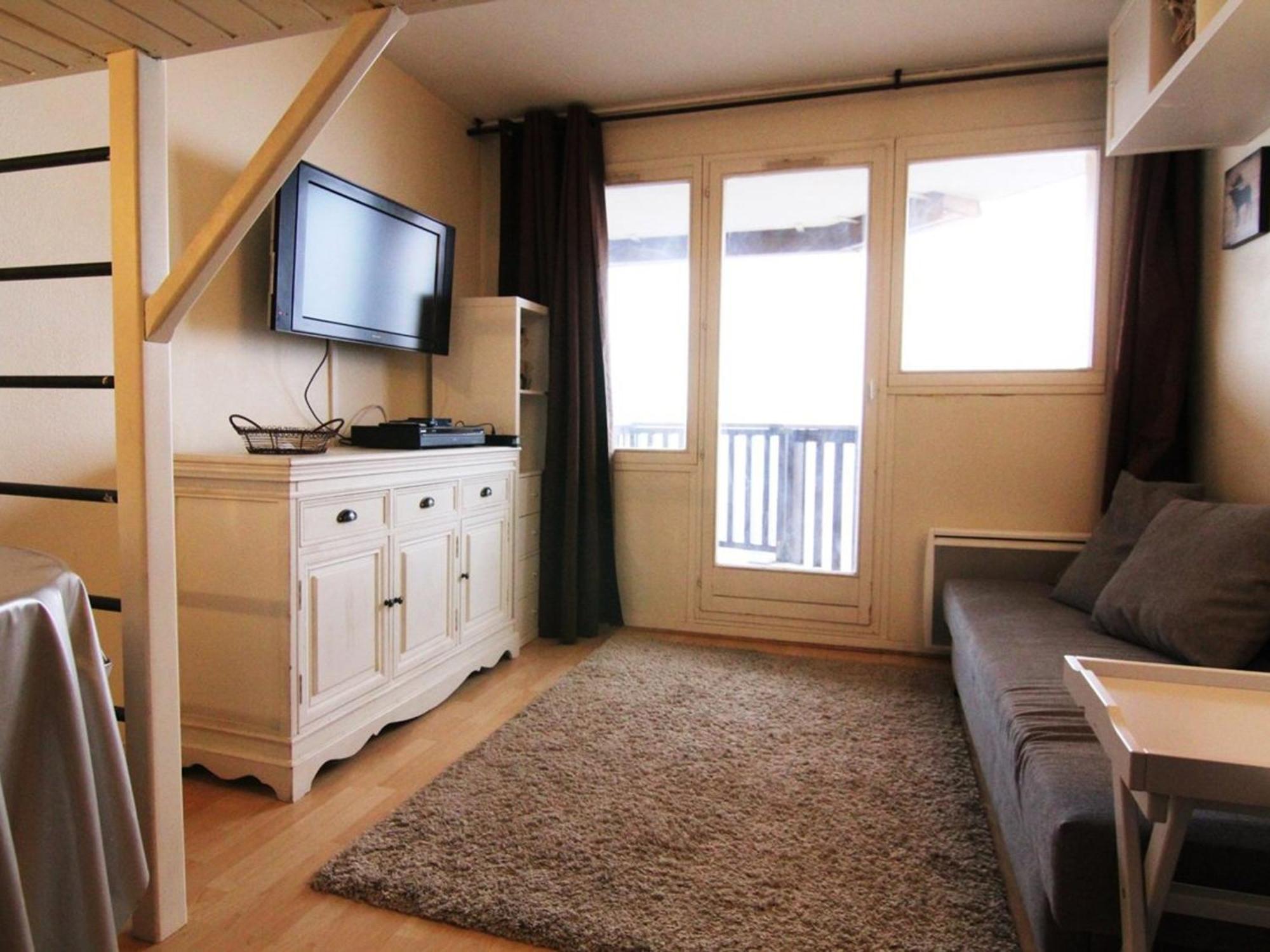 Studio Cosy 4 Pers Avec Balcon Expose Sud, Proche Commerces Et Pistes, Quartier Des Jeux - Fr-1-405-86 Альп-д'Юэз Экстерьер фото